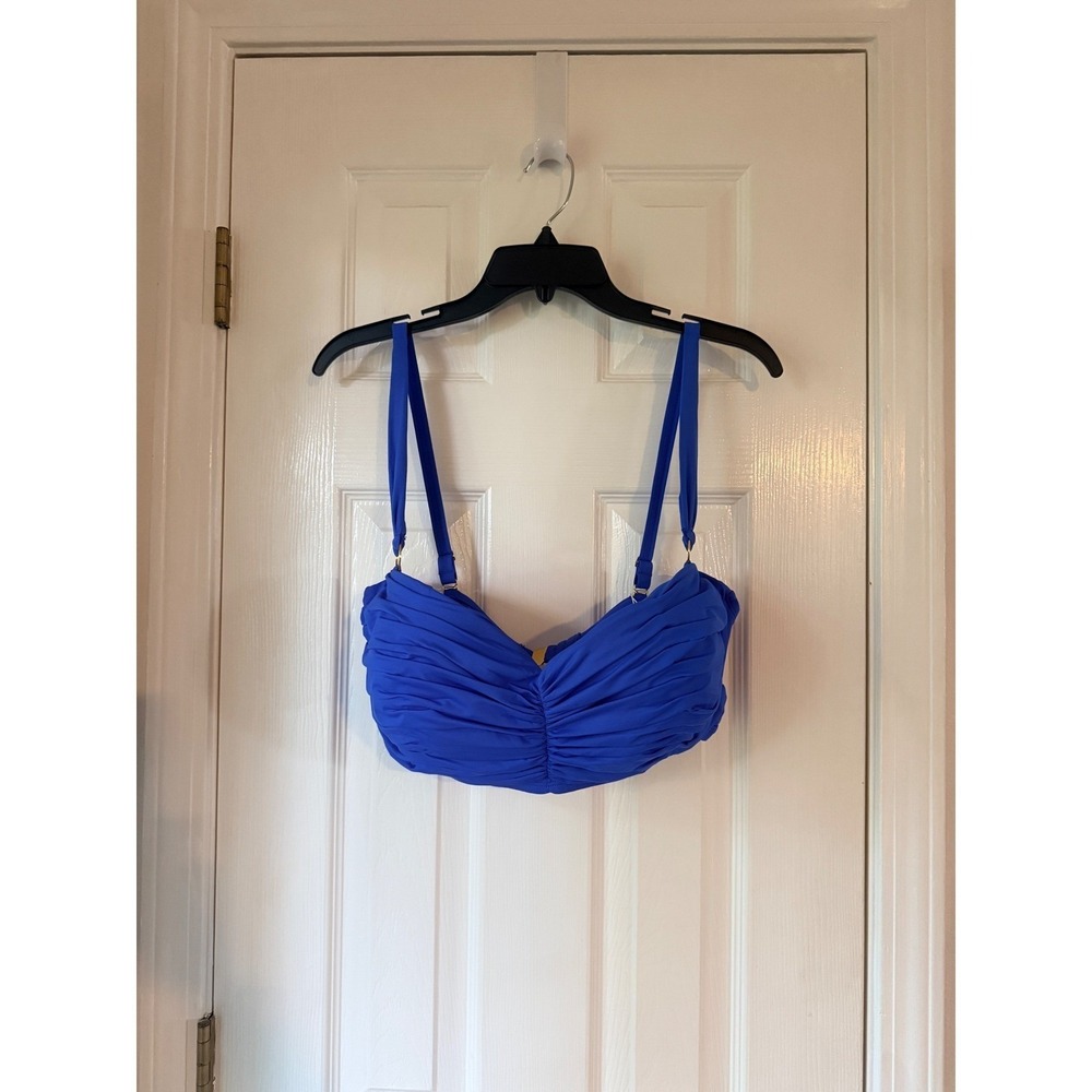 Bleu Rod Beattie Royal Blue Bikini Top